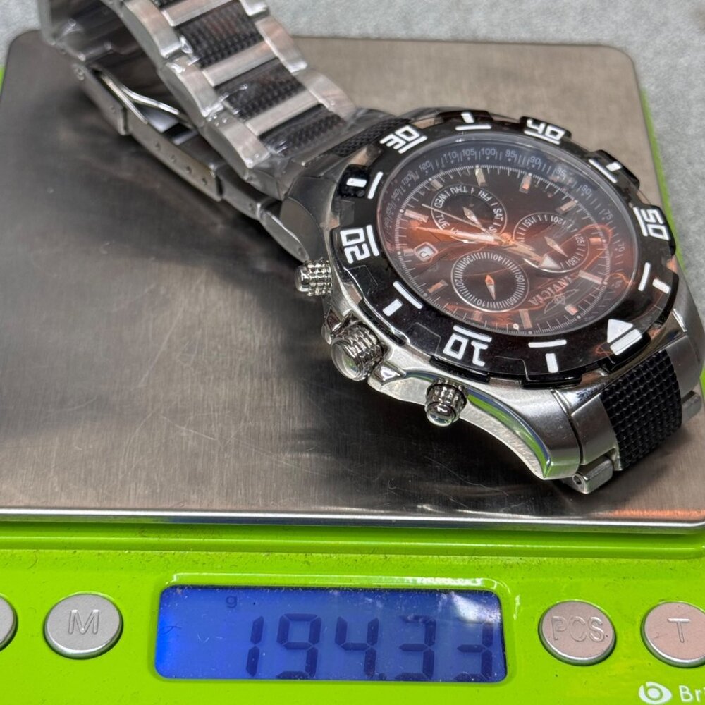 Invicta Mens Specialty Tritnite Night Glow Watch Stainless Steel Black  6407 - Picture 7 of 11
